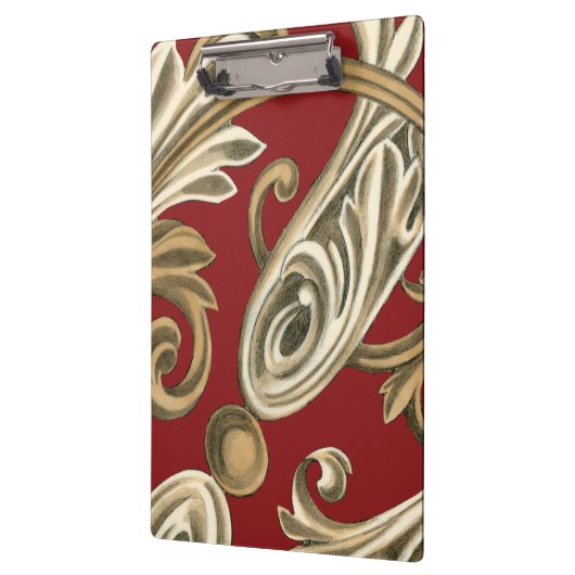 Elegant botanische motif met tangebloed klembord (Links)