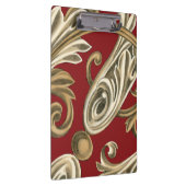 Elegant botanische motif met tangebloed klembord (Rechts)