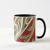 Elegant botanische motif met tangebloed