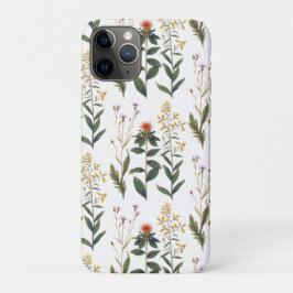 Elegant  Botanische Natuur Lover Wilde bloemen Case-Mate iPhone Case