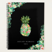 Elegant botanische sinaasappel planner (Voorkant)