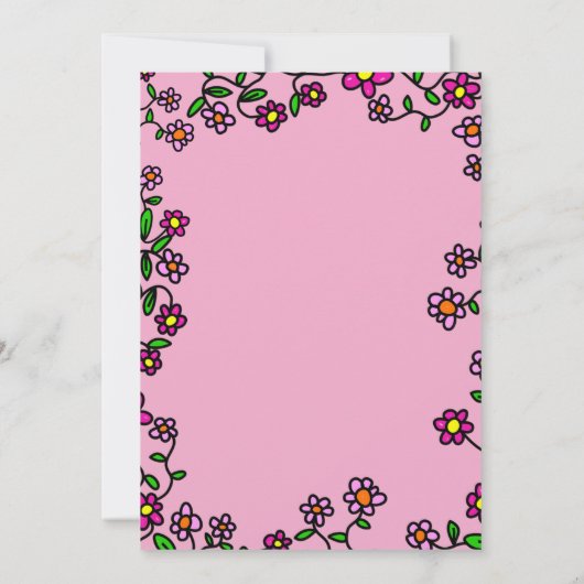 Elegant Botanische Tuin Roos Bloemen 40e Verjaarda Kaart (Achterkant)