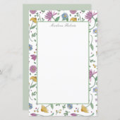 Elegant botanische tuin, speciaal gepersonaliseerd (Voorkant / Achterkant)