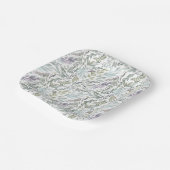 Elegant botanische Waterverf Papieren Bordje (Gebogen)