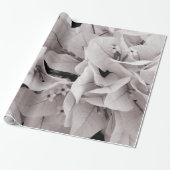 Elegant bougainvillea  bloempatroon cadeaupapier (Uitgerold)