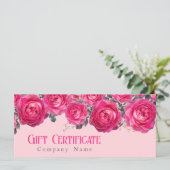 Elegant Bouquet van Rozen Gepersonaliseerd (Staand voorkant)