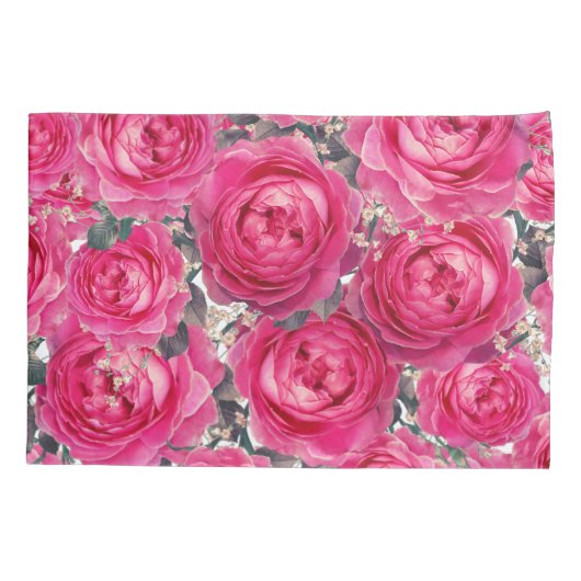 Elegant Bouquet van Rozen Kussensloop (Achterkant)