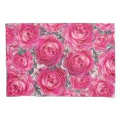 Elegant Bouquet van Rozen Kussensloop (Voorkant)