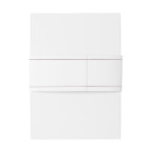 Elegant Bourgogne Script bruiloft uitnodiging form Uitnodigingen Wikkel (Achterkant Voorbeeld)