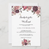 Elegant Bourgondië zomer vrijgezellenweekend Kaart (Voorkant)