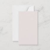 Elegant Bow Afstuderen College Fund QR-code Notitiekaartje (Achterkant)