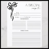 Elegant Bow Black Waterverf Vrijgezellenfeest Rece