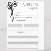 Elegant Bow Black Waterverf Vrijgezellenfeest Rece (Achterkant)