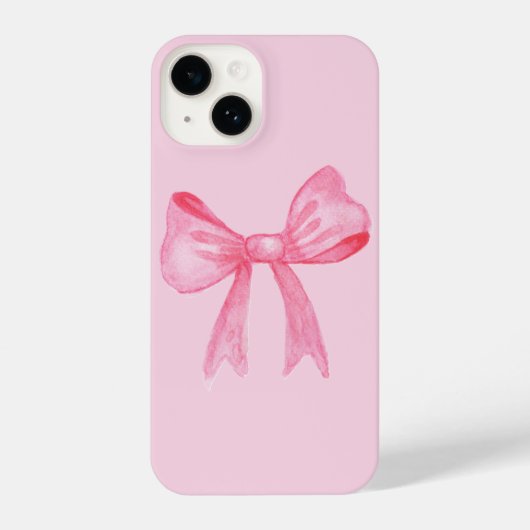 Elegant Bow Charm Phone Case iPhone Hoesje (Achterkant)