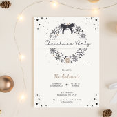 Elegant Bow kerstfeest Kaart