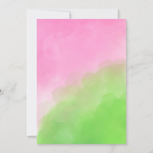 Elegant Bow Wicked Girl Birthday Party  Invitation Kaart (Achterkant)