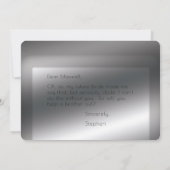 Elegant Bowtie zal je mijn Ring zijn. Kaart (Achterkant)