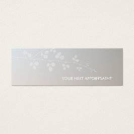 Elegant Branch Salon Spa Appointinder Mini Visitekaartjes
