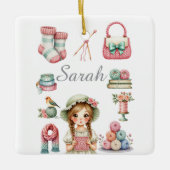 Elegant brei ornament (Voorkant)