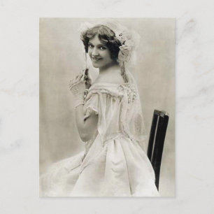 Elegant  Bridal Fotografie Giften Briefkaart