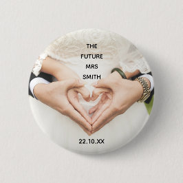 Elegant Bridal Future Mrs.Party Button