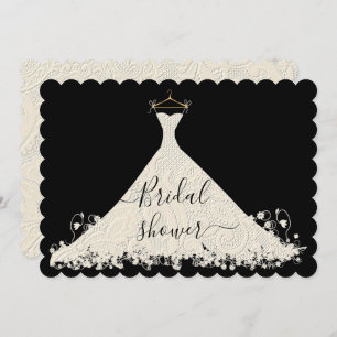 Elegant Bridal Shower Invitation Kaart