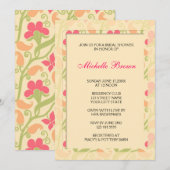 Elegant Bridal Shower Invitation Kaart (Voorkant / Achterkant)
