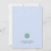 Elegant Bridal Shower Invitation Kaart (Achterkant)