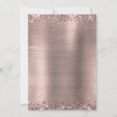 Elegant Bridal Shower Invitation Kaart (Achterkant)