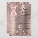 Elegant Bridal Shower Invitation Kaart<br><div class="desc">Dit ontwerp kan met uw informatie worden aangepast. Het kan verder worden aangepast door de klik te kiezen om de optie "aan te passen". U kunt de tekstkleur en -stijl wijzigen. Zie meer van deze suite in mijn winkel. Neem contact met mij op via mradamov@gmail.com of met een bericht op...</div>