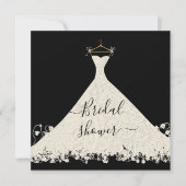Elegant Bridal Shower Invitation Kaart (Voorkant)