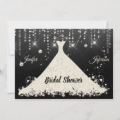 Elegant Bridal Shower Invitation Kaart (Voorkant)