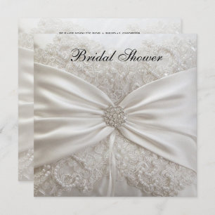 Elegant Bridal Shower Invitation Kaart