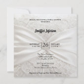 Elegant Bridal Shower Invitation Kaart (Achterkant)