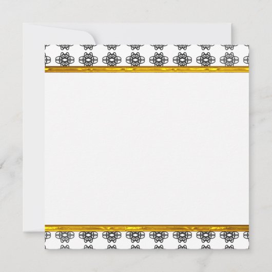 Elegant Bridal Shower Invitation Kaart (Achterkant)