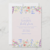 Elegant Bridal Shower Invitation Kaart (Voorkant)
