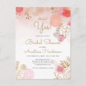 Elegant Bridal Shower Invitation. Uitnodiging (Voorkant)