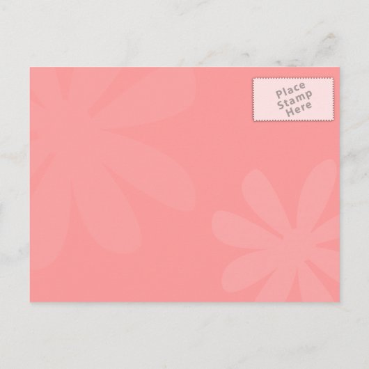 Elegant Bridal Shower Invitation Uitnodiging Briefkaart (Achterkant)