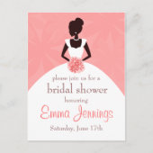 Elegant Bridal Shower Invitation Uitnodiging Briefkaart (Voorkant)