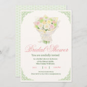 Elegant Bridal Shower Invitation with Japanese  Save The Date (Voorkant / Achterkant)