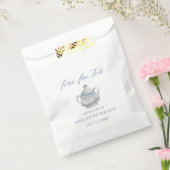 Elegant Bridal Tea Party Vrijgezellenfeest Bedankzakje (Gezegeld)