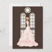 Elegant Bride Bridal Shower Kaart (Voorkant)