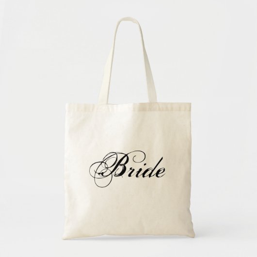 Elegant Bride Canvas tas (Voorkant)