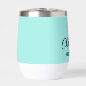 Elegant Bride & Co. Bruidsfeest Teal (Voorkant)