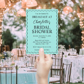 Elegant Bride & Co. Bruidsfeest Teal Kaart