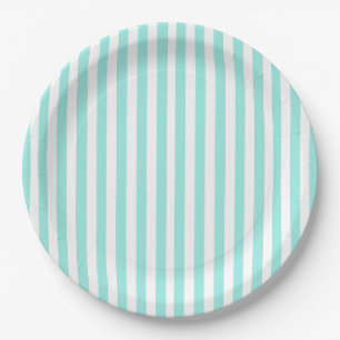 Elegant Bride & Co. Bruidsfeest Teal Papieren Bordje