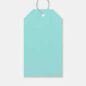 Elegant Bride & Co. Bruidsjurk Thee Teal Cadeaulabel (Achterkant)
