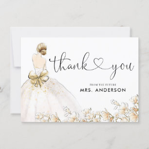 Elegant Bride Gown Dress Gold Floral Vrijgezellenf