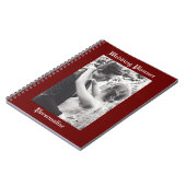 Elegant Bride Groom Photo Wedding Planner Notitieboek (Linkerzijde)