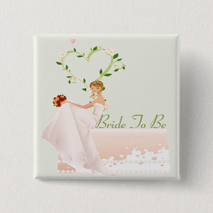 Elegant Bride is Button